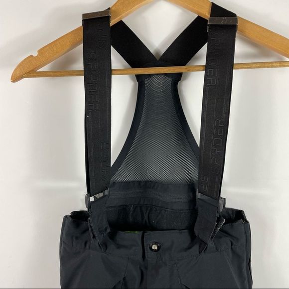 Spyder Black Overall Ski Pants - Picture 4 of 13